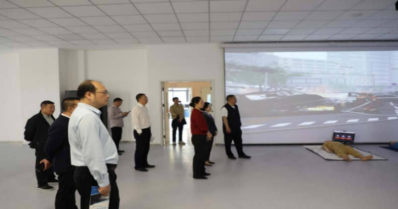 省委教育工委、省教育考试院领导到我校调研指导招生工作